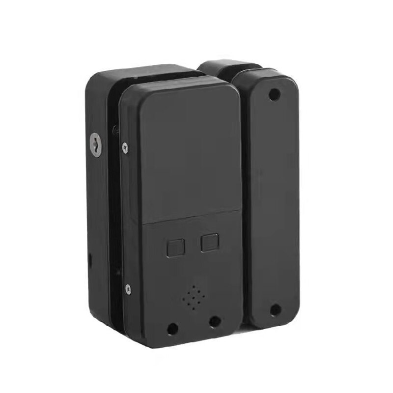 APP Remote Control Smart Fingerprint Card Password Number Code NFC Lock For Frameless Frame Glass Push Sliding Door