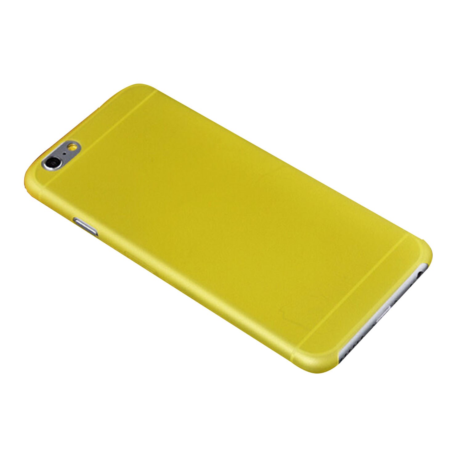 Besegad Ultra Dünne PP Schutzhülle Abdeckung Haut Shell für iPhone 6 S 6 S Plus iphone6 iphone6s 4,7 5,5 zoll coque fundas capa: for 6Plus 6S Plus / Yellow