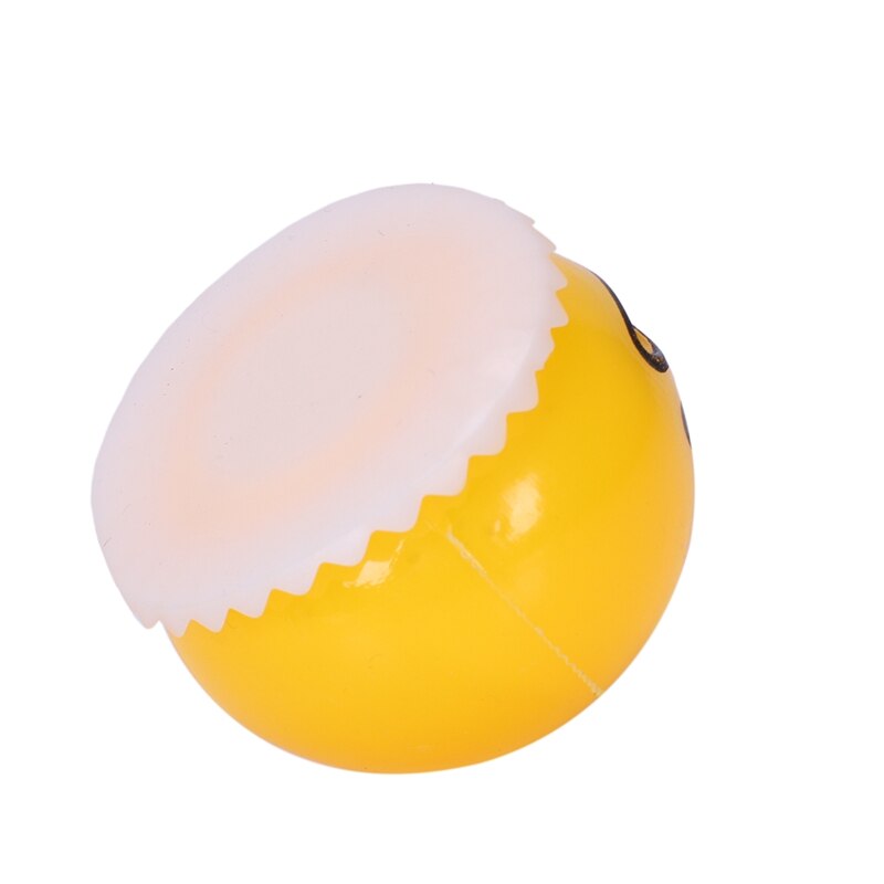 Squishy Vomitive Eigeel Anti Stress Reliever Fun Geel Lui Ei Joke Speelgoed Bal Ei Squeeze Grappig Speelgoed