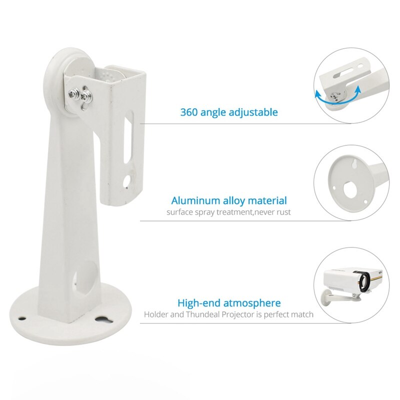 Mini Projector Wall Mount Mini Projector Wall Mount Single Hole Projector Wall Mount 360 Degrees