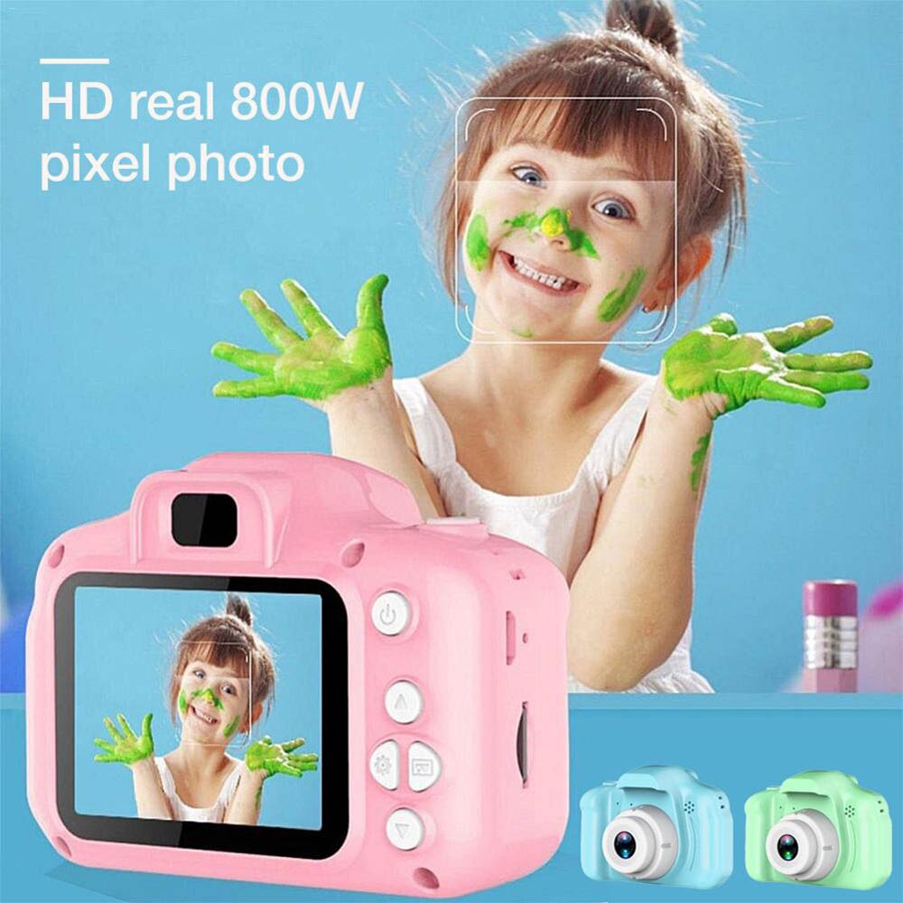 1000mAh Lithium batterie Mini enfant caméras vidéo 5MP appareil photo numérique 1080P HD enfants bébé numérique mignon dessin animé enfant caméscope