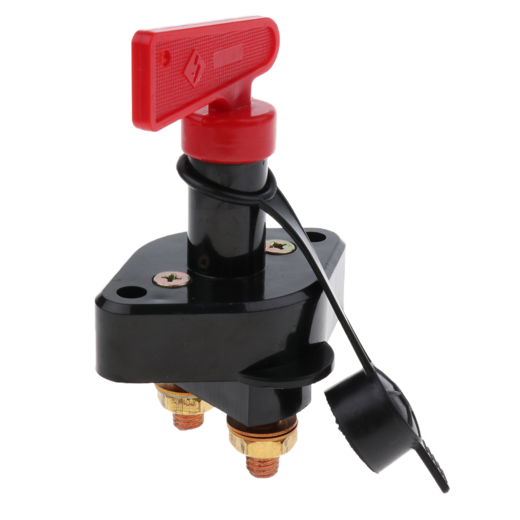 2Pcs Battery Isolator Disconnect Cut OFF Power Switch Car Boat