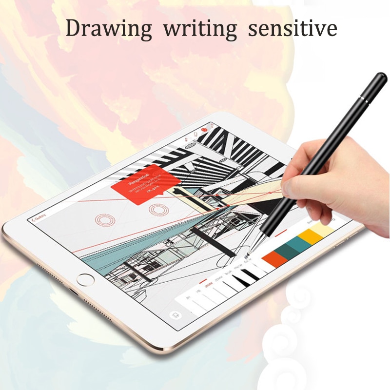 Metalen Stylus Pen Capactivite Touch Screen Pen Universele Tablet Pen Tekening Schrijven Voor Android Voor Ipad Voor Samsung