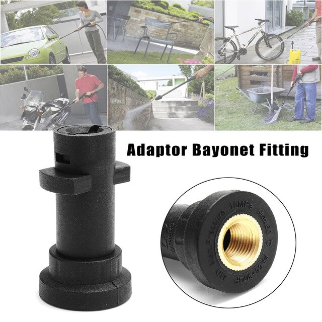 Boquilla de espuma de limpieza de alta presión automotriz adaptador rápido para Karcher K K2 K3 K4 K5 K6 K7