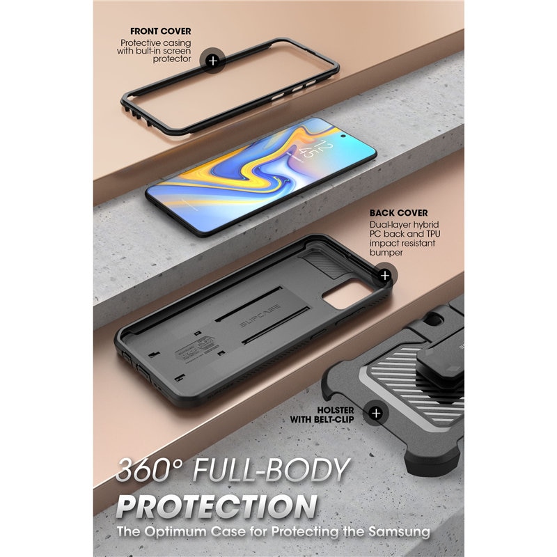 Voor Samsung Galaxy A51 Case (Niet Fit A50 &amp; A51 5G) supcase Ub Pro Full-Body Robuuste Holster Case Met Ingebouwde Screen Protector