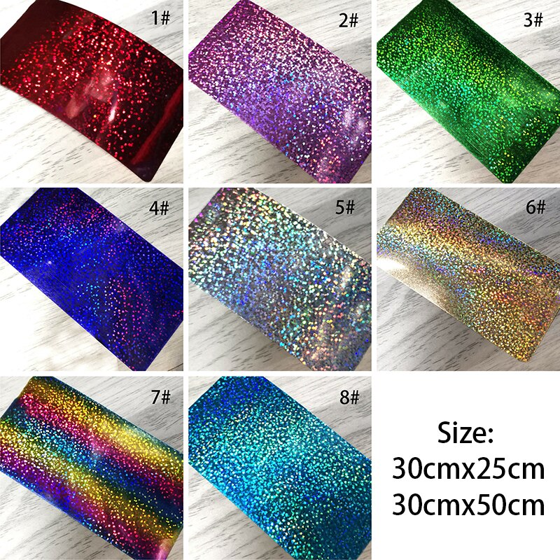 8Colors Vinyl Sticker HTV Press Ironing Fabric Adhesive vinyl Heat Transfer Vinyl Art Sheet Craft