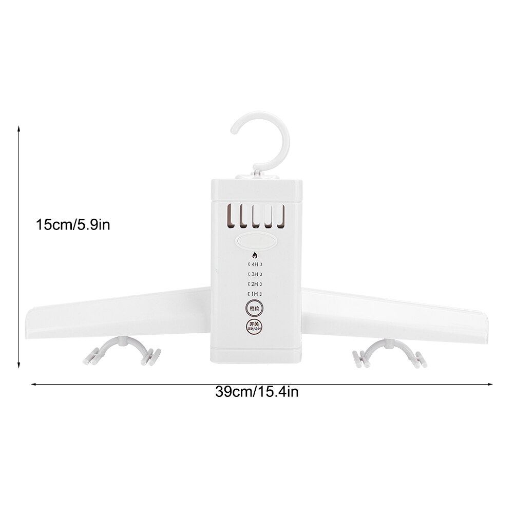 Household Portable Foldable Electric Clothes Drying Machine Travel Clothes Dryer US Plug 110-220V