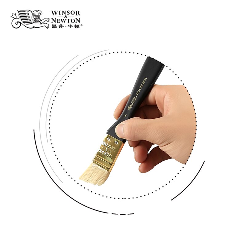 WINSOR&NEWTON Bristle Extra fine brush Oil and Acrylic painter artist special Paint Brush