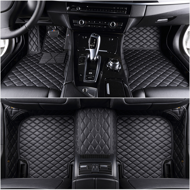 Custom 5 Seat car floor mats for renault Megane CC Latitude Laguna Captur all models car mats auto accessories