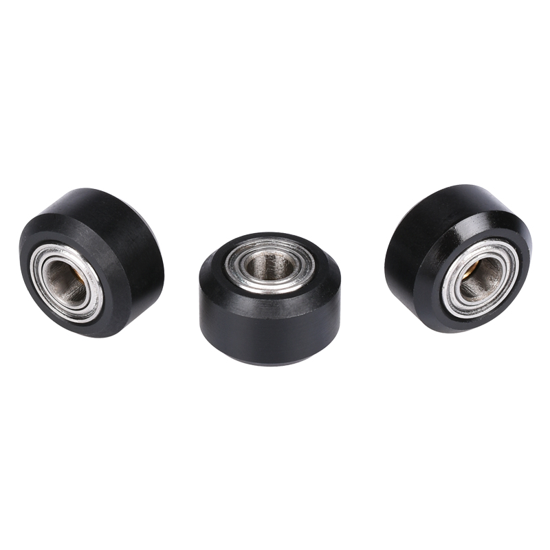BIGTREETECH Openbuilds POM Wheel C-beam V-slot POM Polycarbonate Bearing Passive Round Wheel Idler Pulley Gear Perlin Wheel