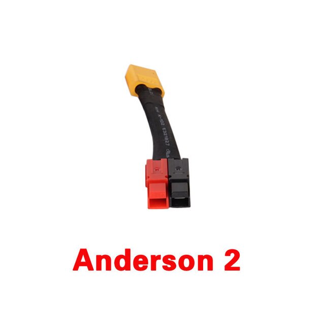 Connecteur de batterie XT60 Dullet T Port Anderson 2 XT90 Anderson 1 Pin, pièce adaptateur de batterie: Anderson 2