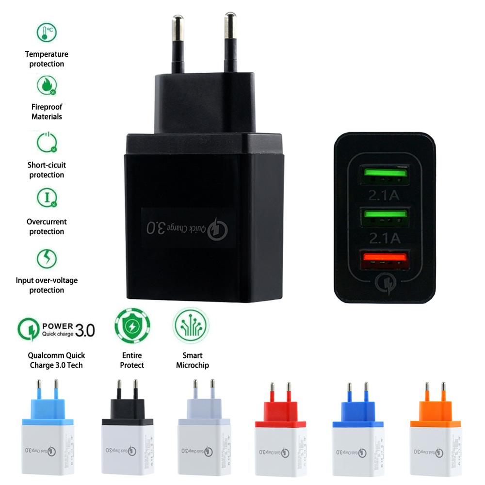 Handy Quick Charge QC 3,0 Schnelle ladegerät USB tragbare Lade Handy Ladegerät Für Die Meisten Handy