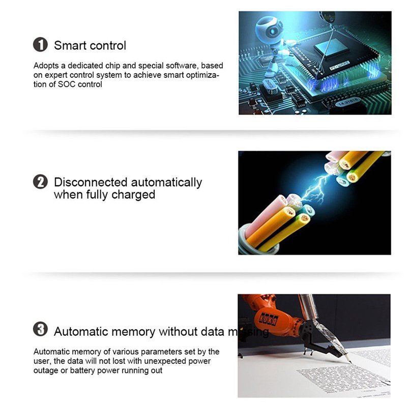 Waterproof Solar Panel Charge Regulator 12/24V Lcd Controller