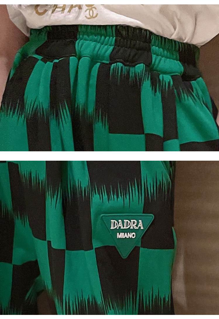 Pantaloni scozzesi per ragazze Outfit 2022 primavera 8 10 anni moda Casual pantaloni per ragazze adolescenti ropa de niña de 12 ol