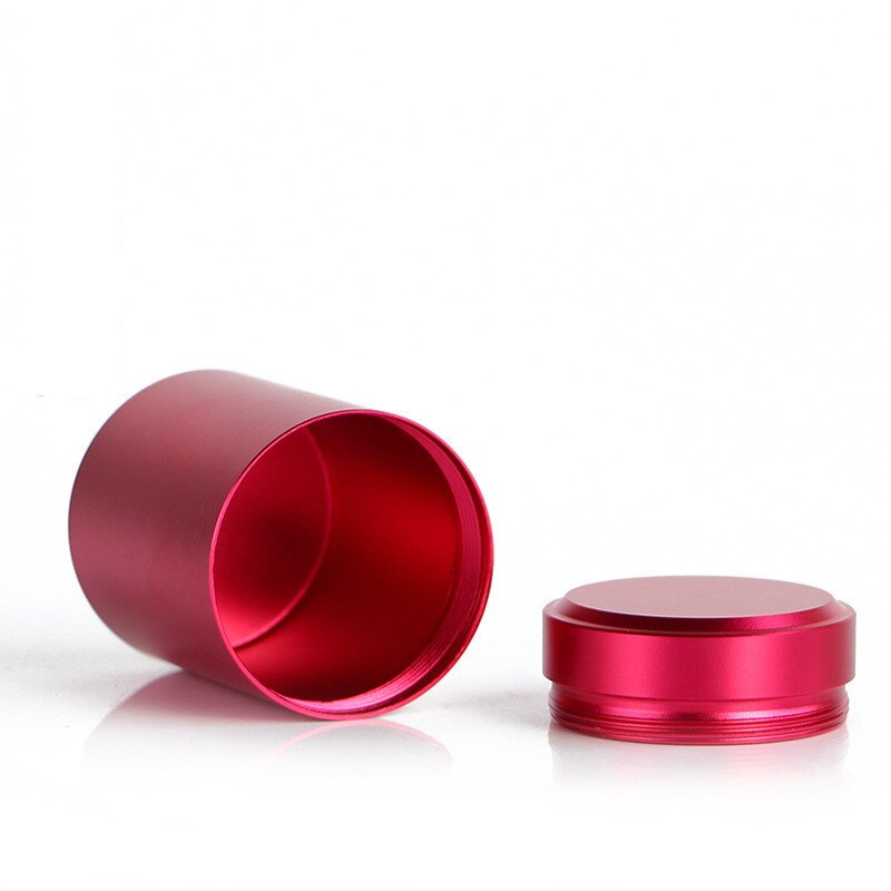 10pcs Portable Stash Jar-Airtight Smell Proof Durable Multi-Use Aluminum Herb Container DIY Candle Aromatherapy