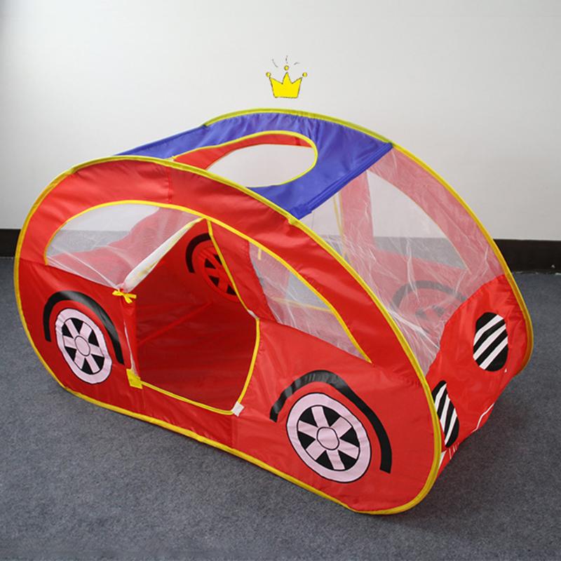 Foldable Children Toys Tent Elaborate Manufacture Prolonged Durable Car Shape Outdoor Game Large Tent Play House Toys