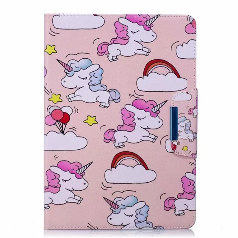 Cute Unicorn Cover For Samsung Galaxy Tab 4 10.1 Case Tablet Cover Funda For Samsung Galaxy Tab 4 10.1 SM-T530 T531 T535: A