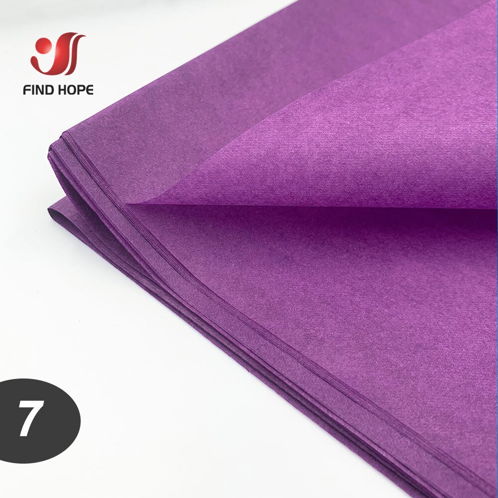 10 ark/pose syrefrit silkepapir indpakningspapir emballage blomster boligindretning festlig & fest bryllup gør-det-selv forsyninger 50 cm x 75cm