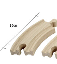 1PCS Miniatur Holz zug Schalter Track gesetzt Runden Plattenspieler Pädagogisches Spielzeug Jungen/Kinder Spielzeug fit Thomas und Brio: 1pcs number 11