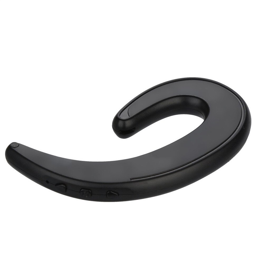 Single Bone Conduction Earphone Wireless Bluetooth 4.2 Sports Headset Hands-free Mini Earpiece For PC Laptop Tablet Smartphones