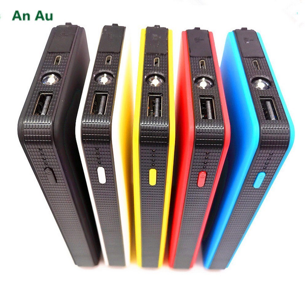 12V 20000Mah Auto Jump Starter Utral-Dunne Multifunctionele Power Bank Booster Draagbare Oplader Auto Outdoor noodstroomvoorziening