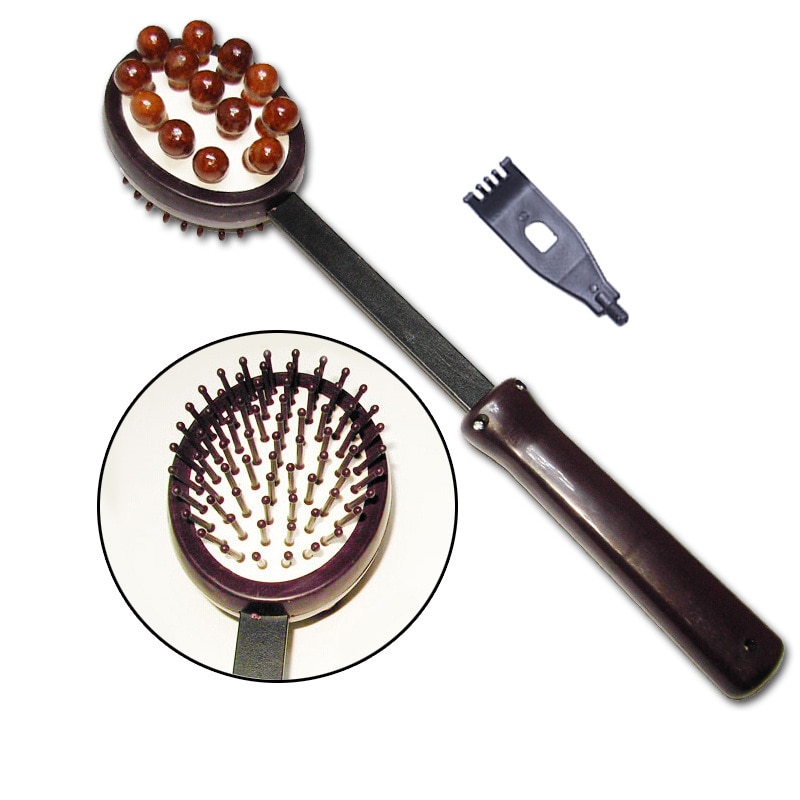 Double Head Back Scratcher Body Health Care Massage hammer knock Body Back Head Knock Scratcher Relaxing: Default Title