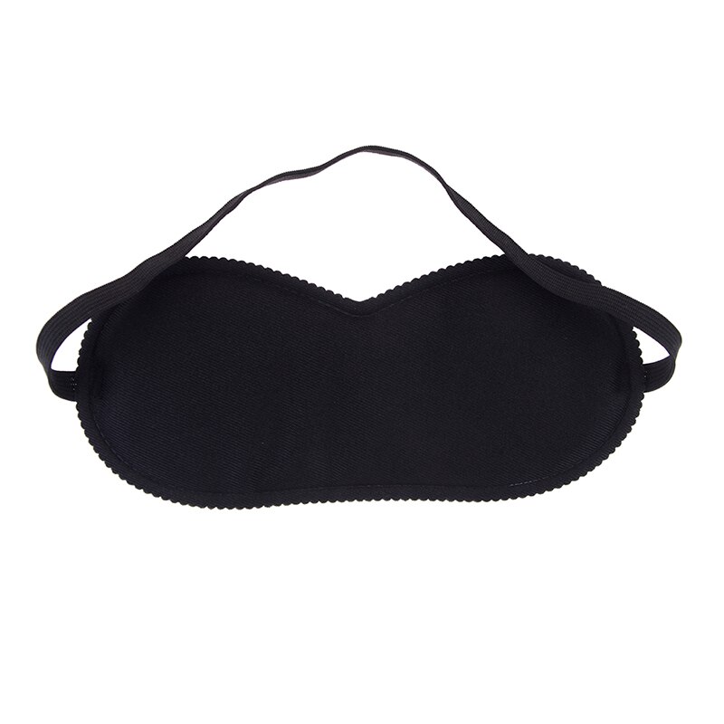 Soft Portable Eye Mask Black Fast Sleeping Eyeshade Cover Eye Masks Shade Patch Women Men Blindfold Travel Sleepmasker