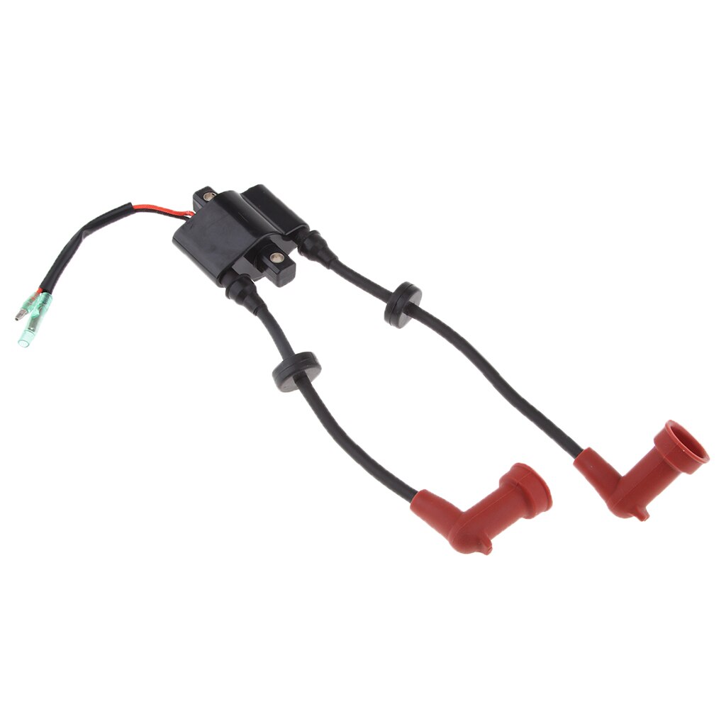 Outboard Motor Ignition Coil, Ignition Module CDI Coil for Yamaha F9.9, 13.5, 15, 20, 25HP 40HP, Auto Replacement Parts