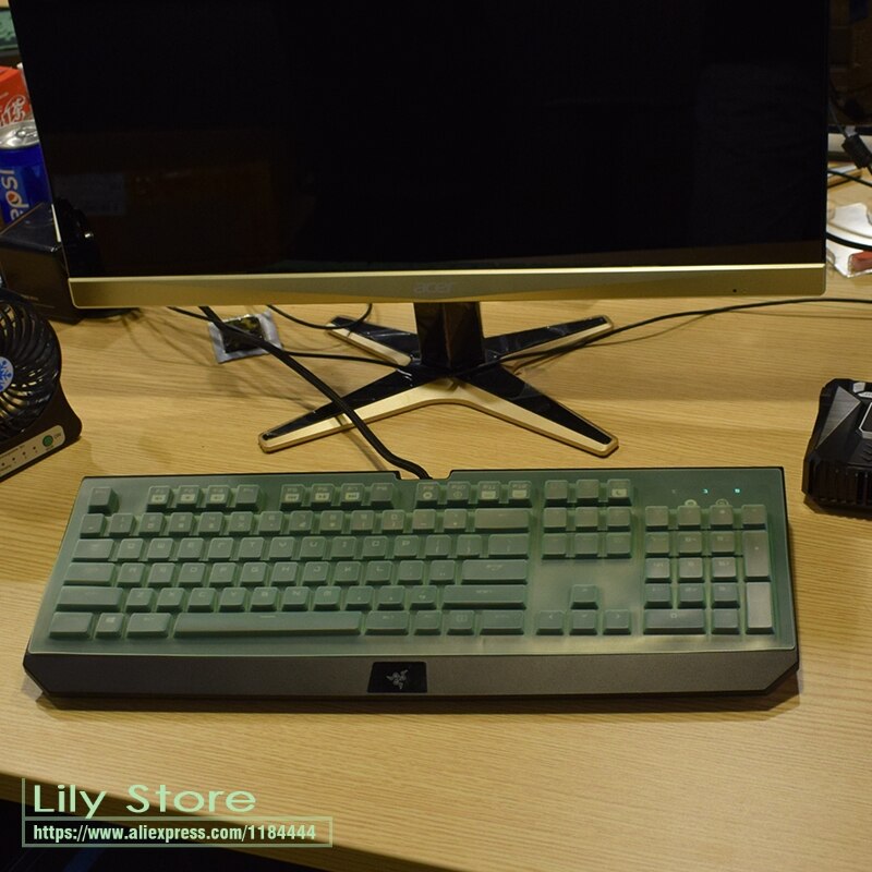 Waterproof and dustproof Transparent Keyboard Skin Cover Protector For Razer BlackWidow Ultimate Stealth Mechanical