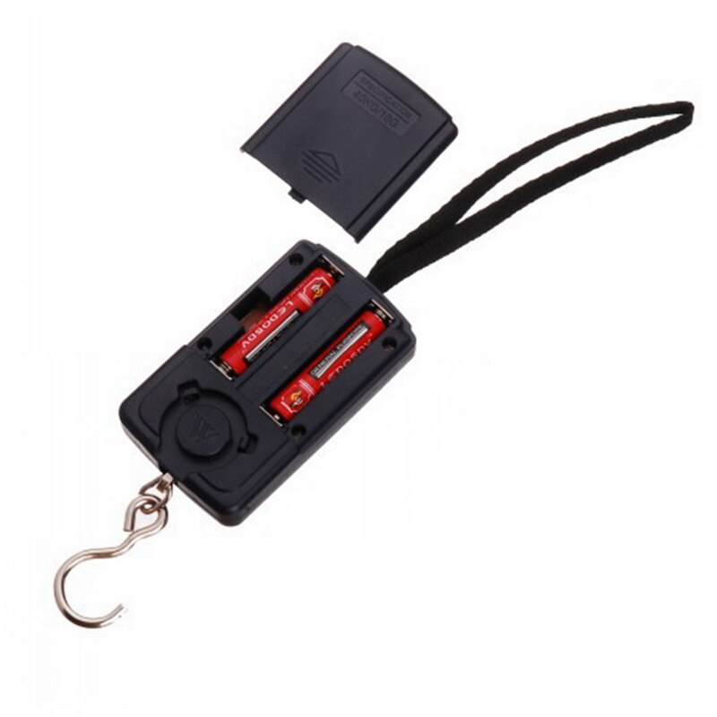 40kg x 10g Mini balances à bagages numériques pour la pêche voyage cuisine pondération Steelyard électronique crochet suspendu échelle poids outils