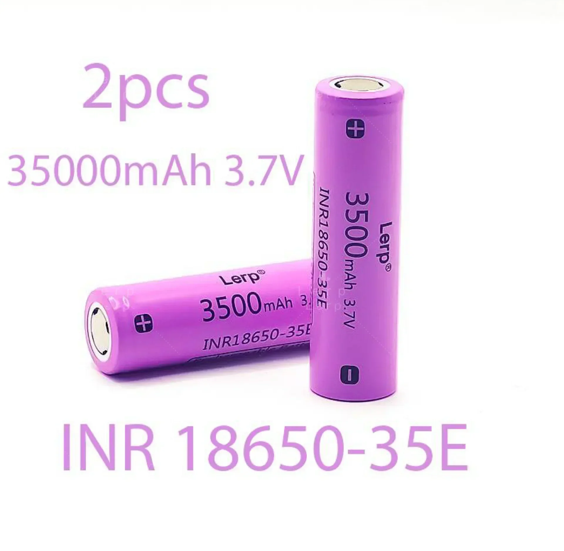 100% original lithium-ion rechargeable battery, 18650 3500mAh, 3.7V 25A, discharge INR18650 3500mAh, strong light flashlight. Po