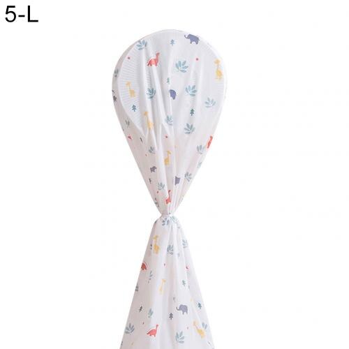 Standing Electric Fan Cover Waterproof Dustproof Flower Printed Mesh Shield Storage Bag: 5 L