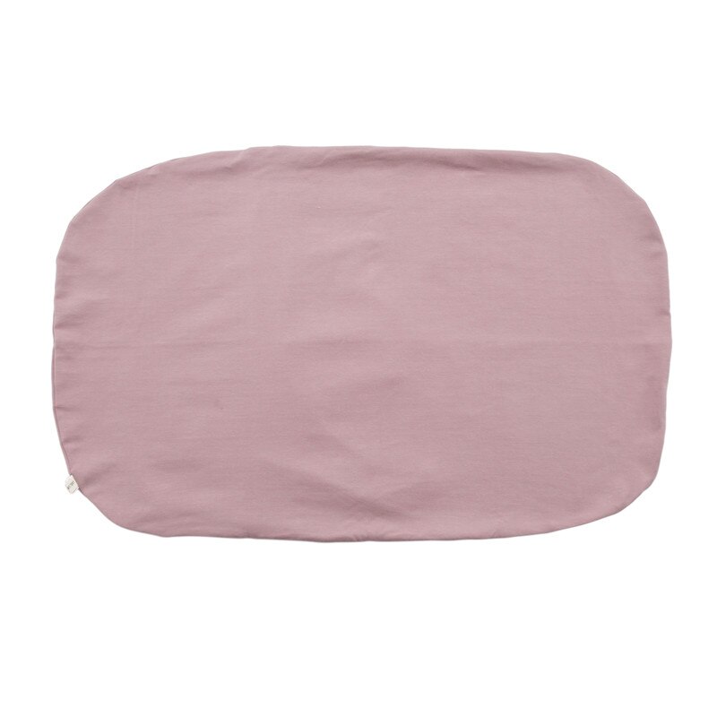 Organic Cotton Baby Lounger Infant Co Sleeper Bed Bassinet Portable BabyNest Crib for Girls Boys Baby Cribs Cradle: Purple Cover