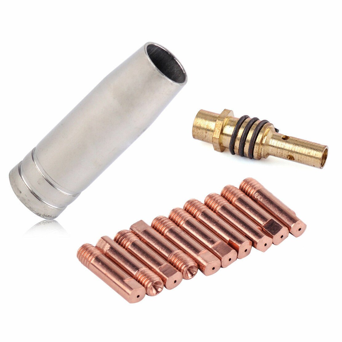 Accessoires de soudage pour buses, porte-embouts pour buses de soudage mb mig/mag 0.8 x 25mm