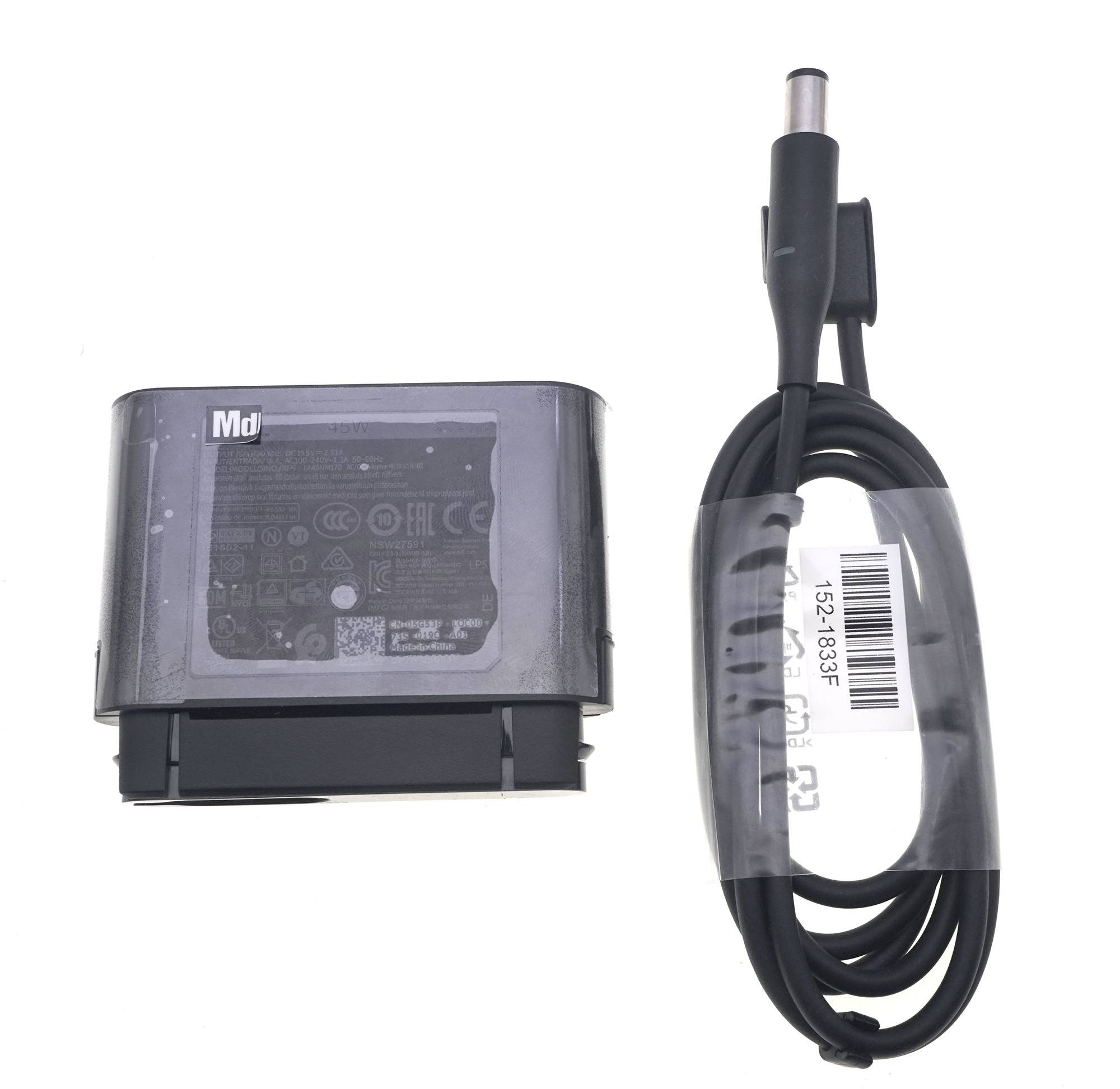 19.5V 2.31A 45W laptop AC Adapter 10000mAh Power bank 43Wh for Dell DP/N:05G53P 0DHPY5 TYPE-C SMP43PH170 LA45NM170 PH45W17-BA