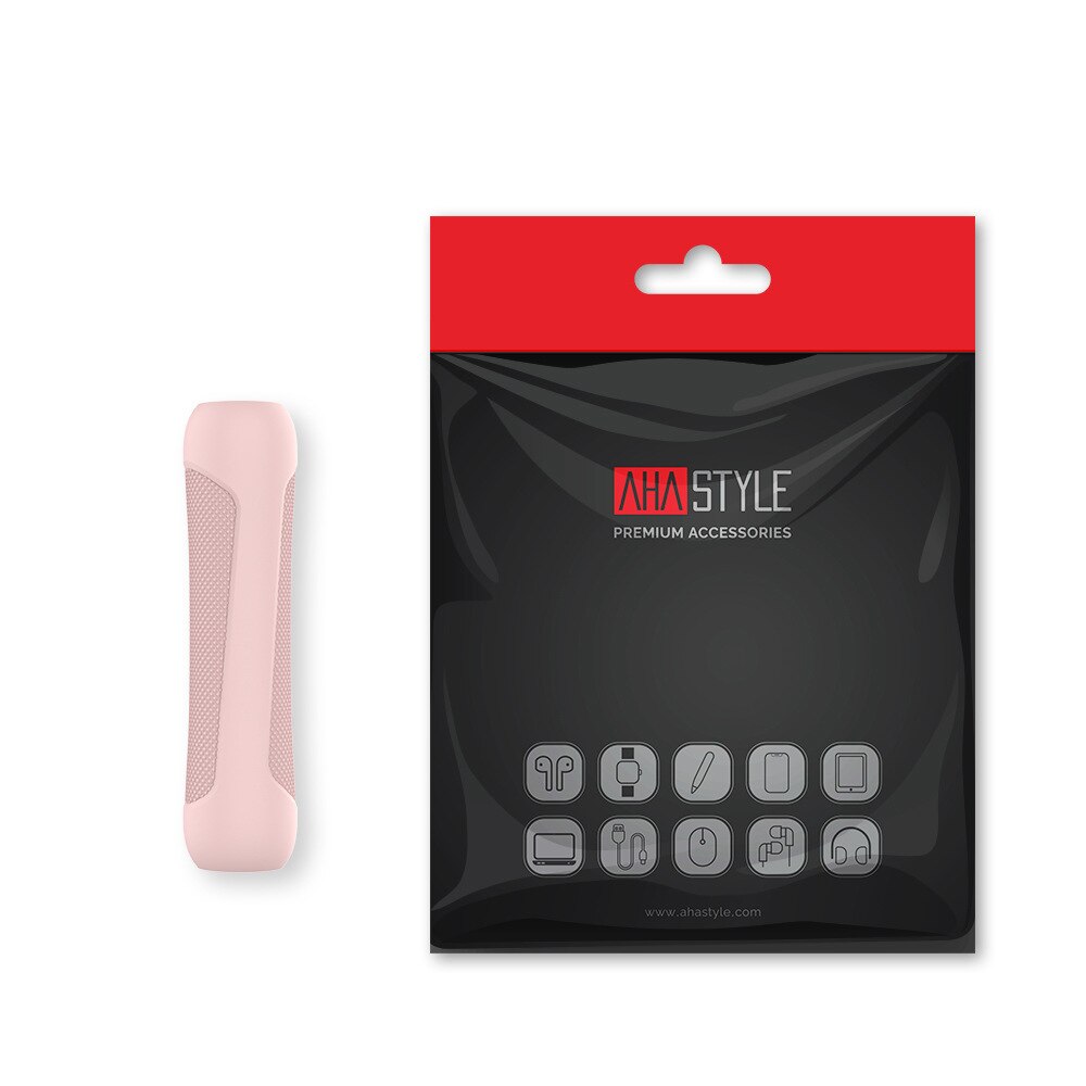 Antislip Pen Grip Beschermhoes Is Geschikt Voor Apple Stylus Apple Potlood 1/2 Generatie Siliconen Pen Grip Beschermende cover: 1pcs pink