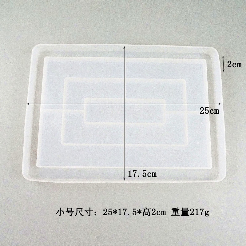 Molde del almacenaje de silicona de cristal artesanal, bandeja grande de Luna y Estrella, mesa Moldes de resina epoxi colgante de Eclipse, molde de producción de joyas artesanales, arte: Mold 3