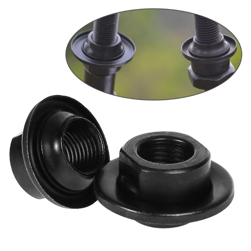 Bicycle Hub Nut Fixed Gear Front Rear Axle Screw S/L Shaft Supplies Bike Parts