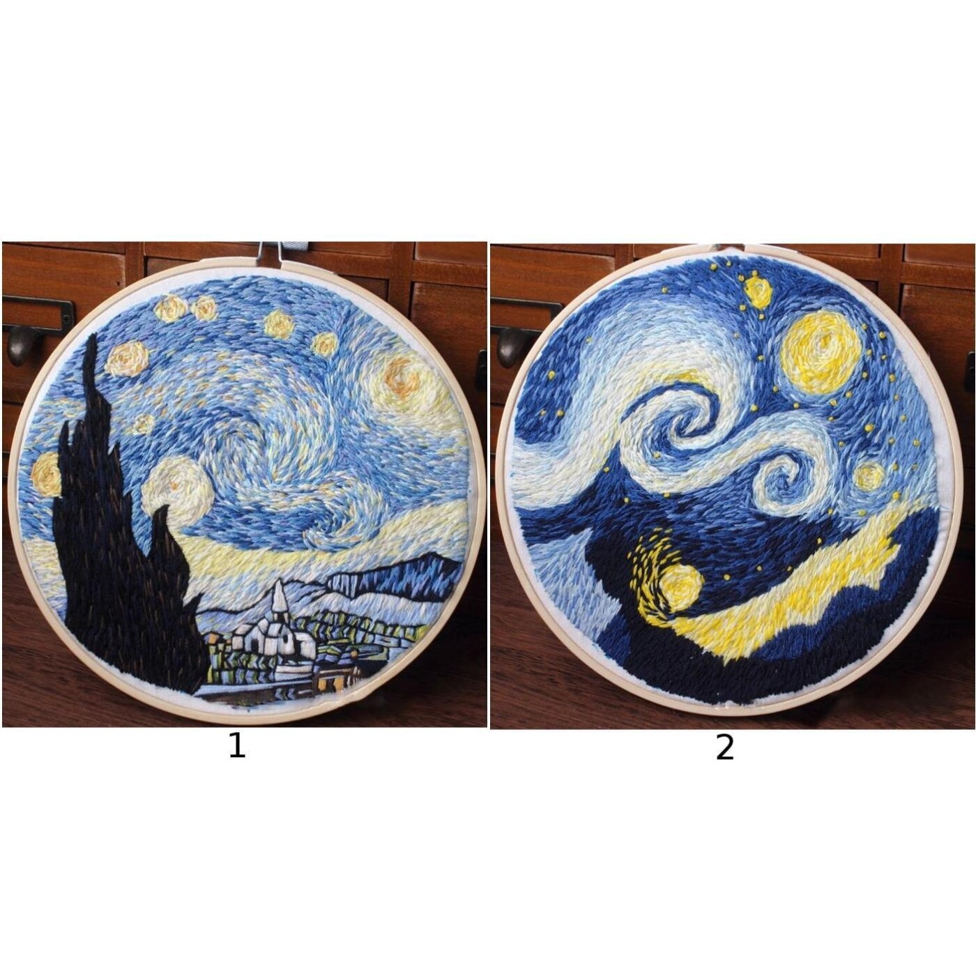 DIY Needlework Kit Beginner Cross Stitch Handmade Arts Crafts Cotton linen