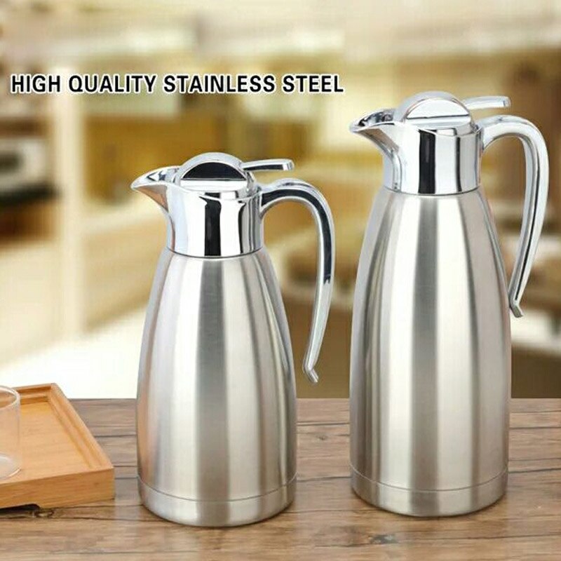 2L Stainless Steel Vacuum Flask Food Grade Big Capacity Vacuum Bottle