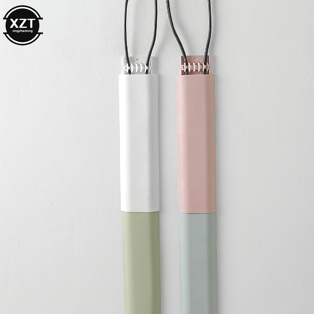 Wall Network Cable Routing Device Tv Cable Cover Trough Invisible Shielding Power Wire Cover Nail Free Wire Storage Organizer
