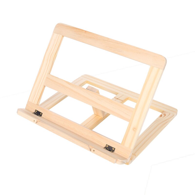 Holz Rahmen Lesen Bücherregal Halterung Buch Lesen Buchstütze Tablette Pc Unterstützung Musik Stehen Holz Tisch Zeichnung Staffelei Schreibwaren