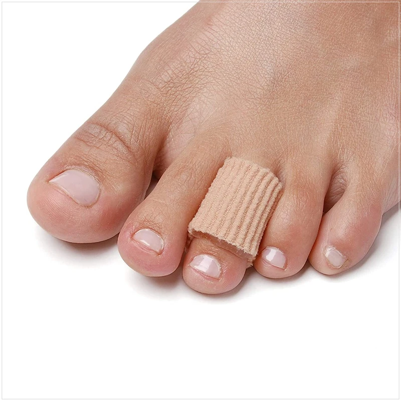 1 Stück weiche Gel-Zehen-Fingerschutz, Trennkissen, Röhren, Hüllen, Mais-Pad-Schutz für Hühneraugen, Blasen, Schwielen, Zehen, Finger