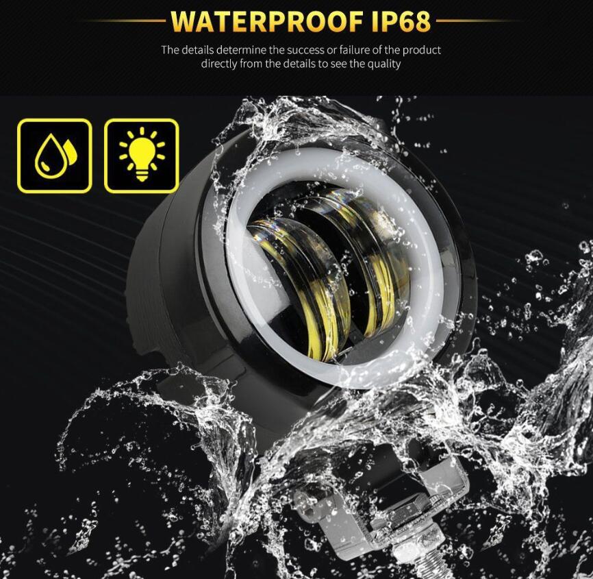 3INCH 20W LED WORK LIGHT SPOT DRIVING FOG LIGHTS HEADLIGHT CAR SUV BOAT WAGON PICKUP CAMPER MOTORCYCLE 12V 24V AUXILIARY LIGHT