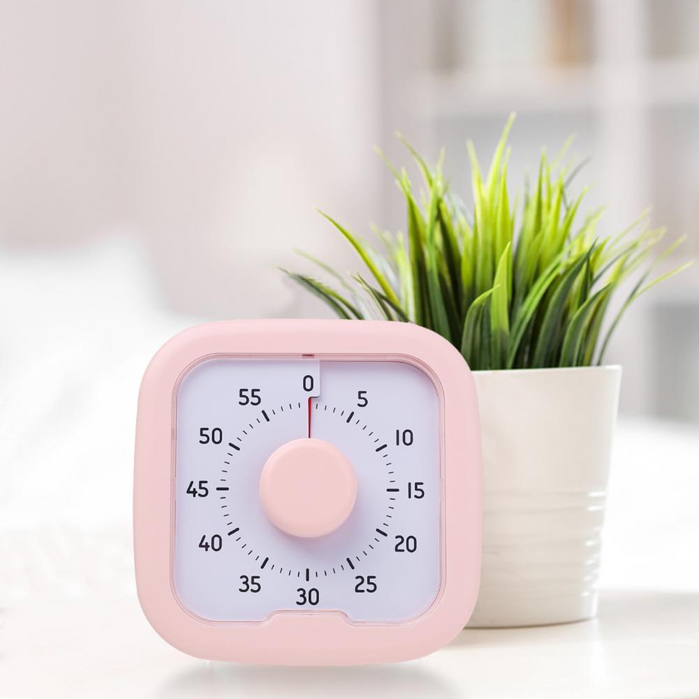 60-minute Visual Timer Portable Timer for Presentations 60 Visual Countdown Timer for Kitchen Classroom Meetings Silent for Kids