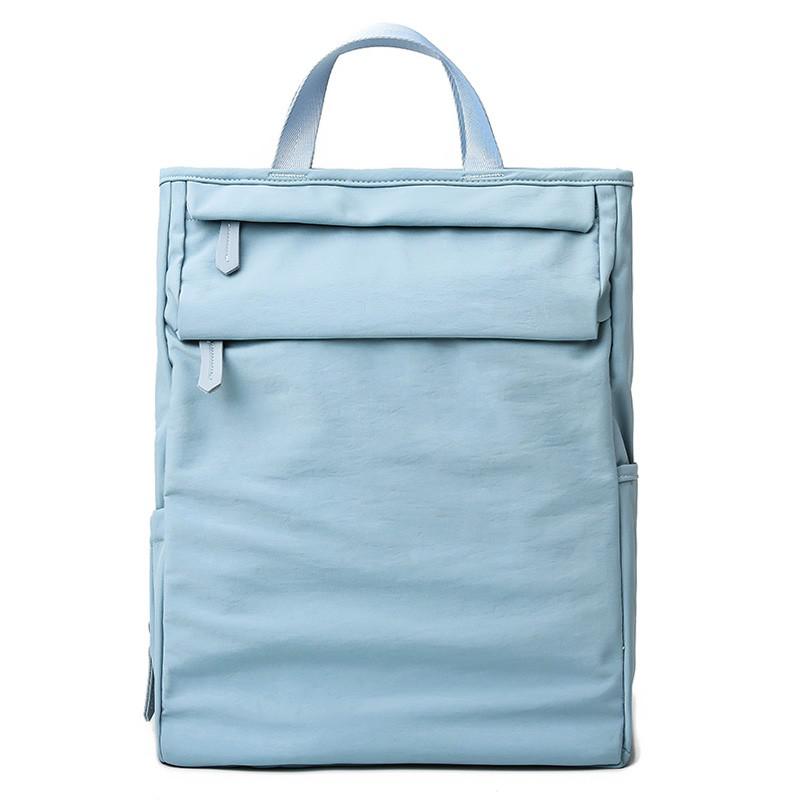 Mode Grote Capaciteit Vrouwen Rugzak Lichtgewicht Multifunctionele Moeder En Baby Tas: Blue