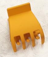Horquillas acrílicas geométricas pequeñas que combinan con todo para mujer y niña, pasadores para el pelo, accesorios para el cabello, 2022: YELLOW