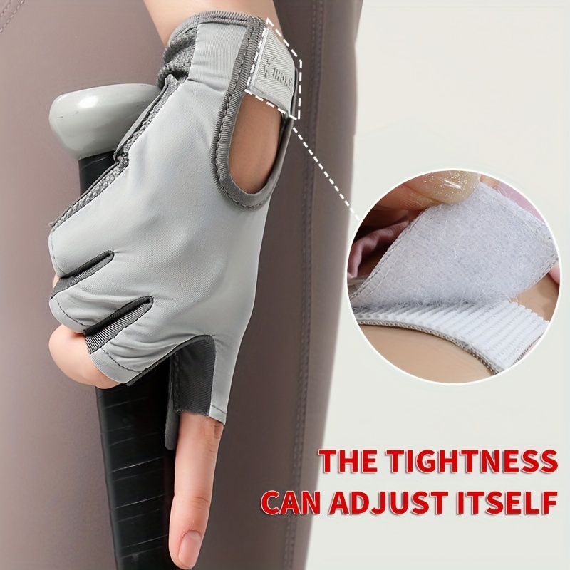 Breathable Half-Finger Fitness Gloves for Men and Women, Performance with Our Durable Half-Finger Gloves, Hand-Washable Gloves