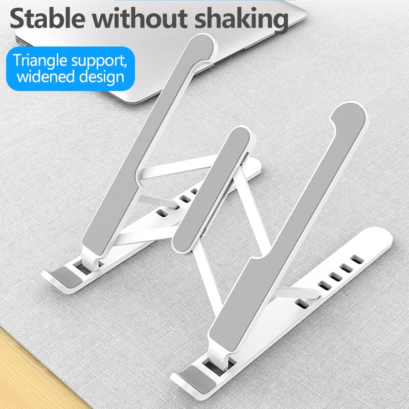 Draagbare Laptop Desktop Stand Opvouwbare Ondersteuning Base Notebook Stand Computer Verstelbare Houder Voor Macbook Pro Air Ipad Dell Hp