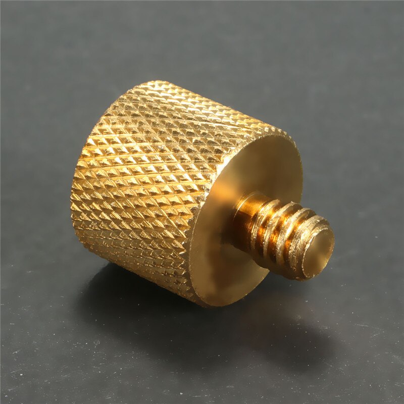 3/8 Inch Vrouwelijke 1/4 Inch Mannelijk Statief Schroefdraad Reducer Adapter Messing Koper Voor Camera Statief Diameter Van Schroef 6mm